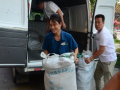 高溫下，愛心涌現(xiàn)